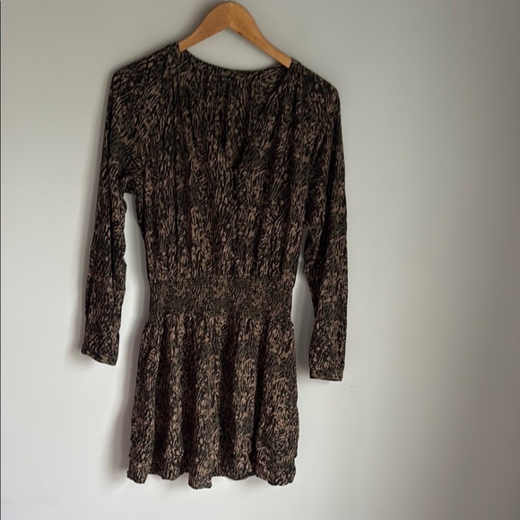 Rails Jasmine Smocked Waist Mini Dress Medium - Picture 2 of 13